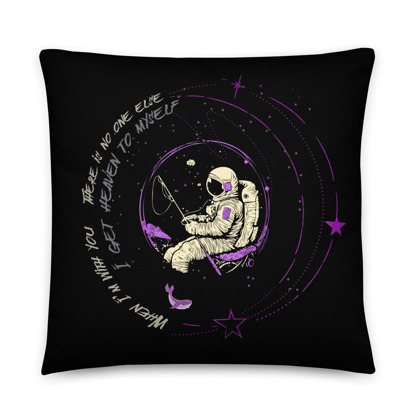 The Astronaut Pillow - Black