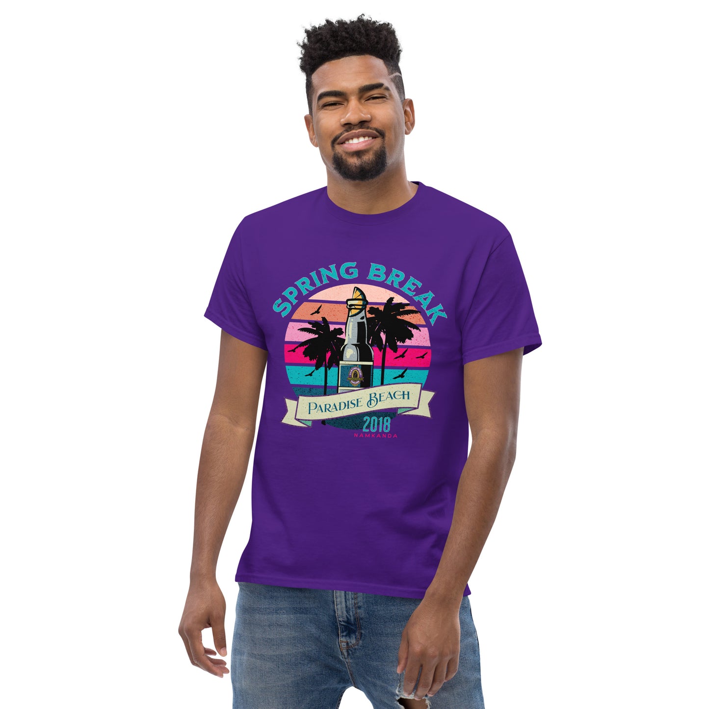 Spring Break - Paradise Beach Tee Classic Fit Tee