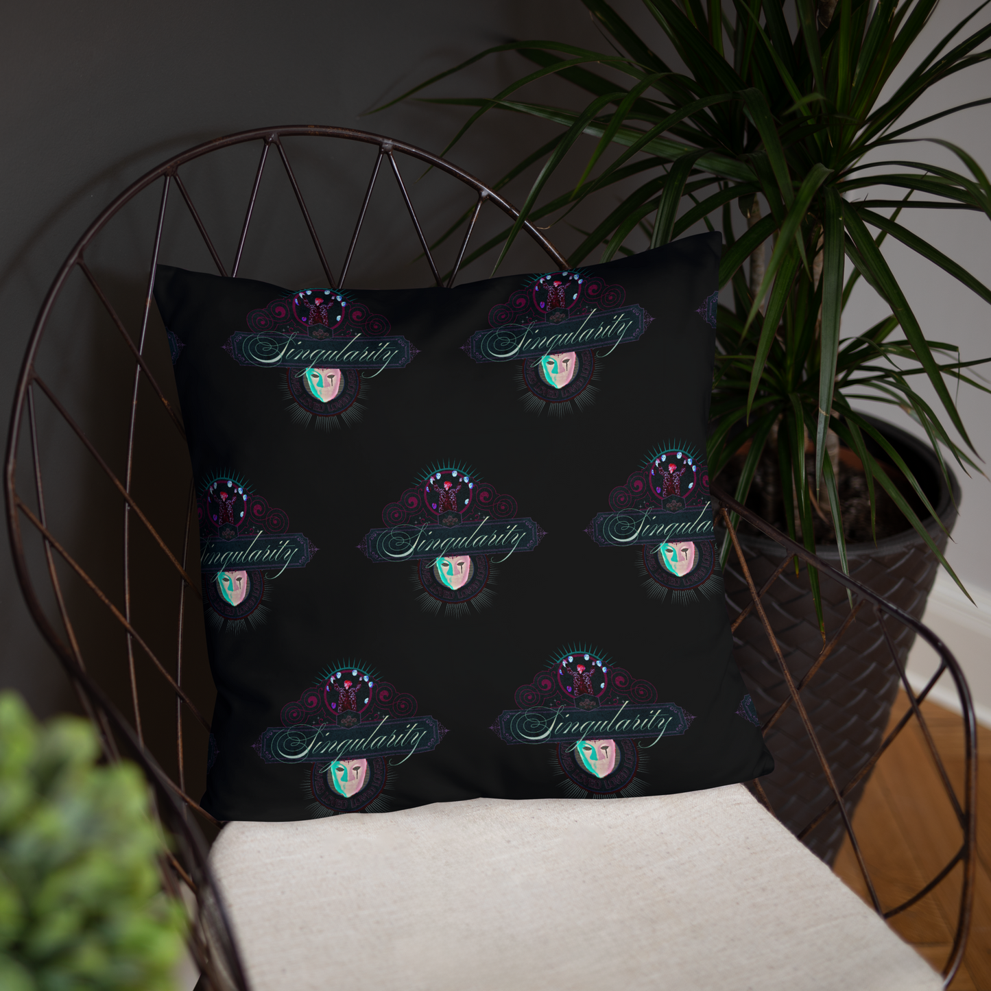 Singularity  Throw Pillow