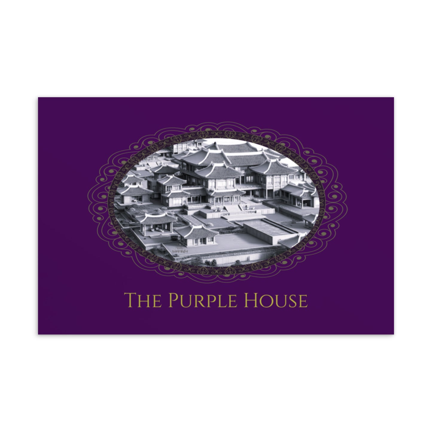 The Purple House Postcard