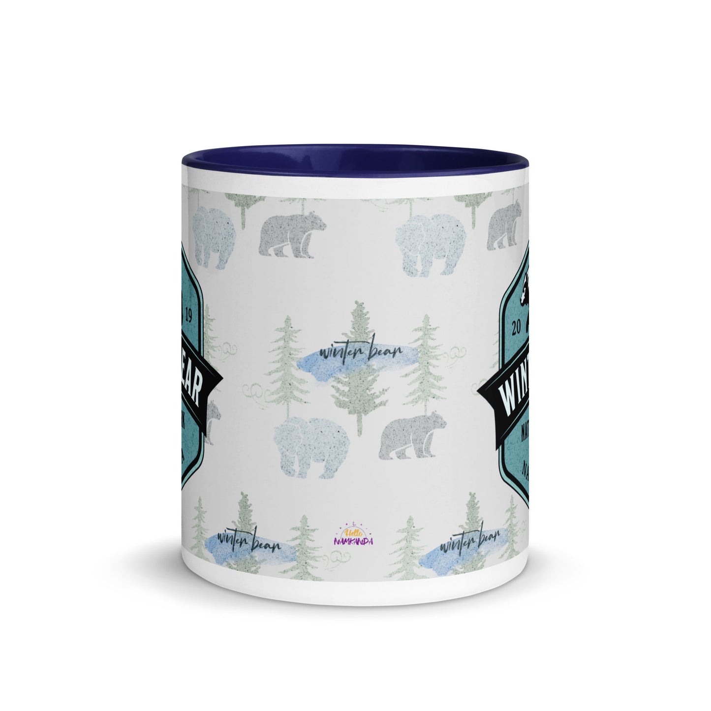 Winter Bear National Park Mug