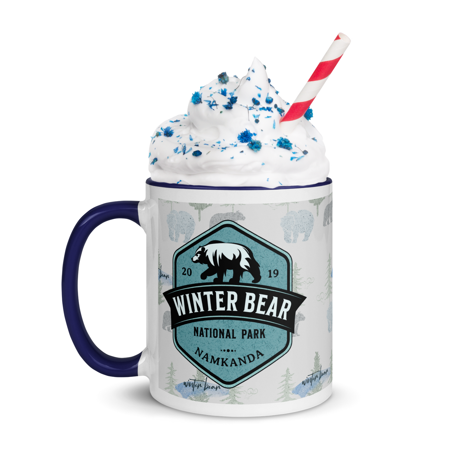 Winter Bear National Park Mug